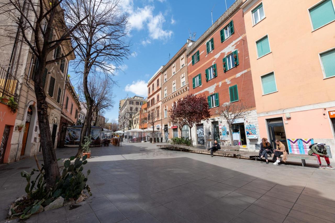 Ferienwohnung La Pietra Al Pigneto Rom Exterior foto