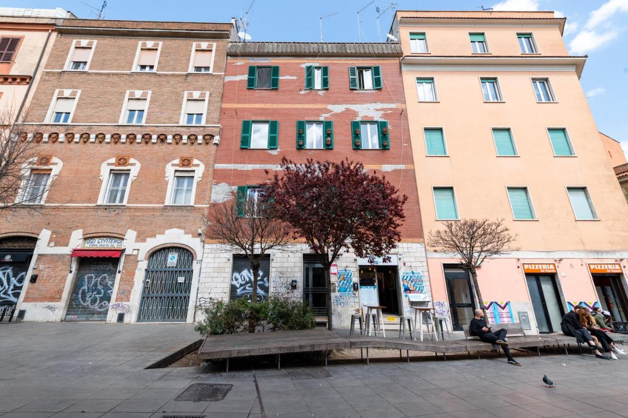 Ferienwohnung La Pietra Al Pigneto Rom Exterior foto