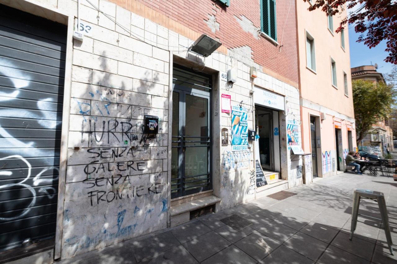 Ferienwohnung La Pietra Al Pigneto Rom Exterior foto